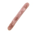 thumbnail image 4 of Women's Long Rectangular Soft Faux Fur Neck Warmer Collar Scarf, Mauve, 4 of 4