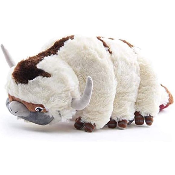 The Plush Toy Cow Children's Toy 20-inch Appa Plush Doll Children Christmas New Year Gift Birthday Gift (Red)