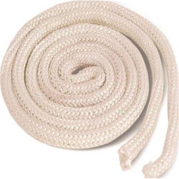Rope Gasket Stove, White - 1 in. x 6 ft.