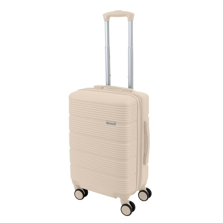 G-Force 3 Piece Expandable Rolling Luggage Set in Ivory - Walmart.com
