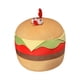 thumbnail image 4 of Encantadora comida, productos para muñecas, hamburguesa, juguete de peluche, silla divertida, cojín, hamburguesa, pollo, juguete de peluche para el, 4 of 9