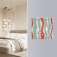 thumbnail image 4 of Yayeee Toggle Light Switch Wall Plate 3-Gang 6.37"x4.48" Decorative Outlet Cover, Light Blue Pattern, 4 of 7