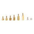 thumbnail image 1 of 180Pcs Standoff Set 1-Way Carbon Steel Screw Nuts Fasteners Assortment Kits with Box, 1 of 7