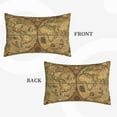 thumbnail image 4 of Haiem Pillowcase for Hair and Skin Queen - World Map1 Printed Soft Pillowcase with Envelope Closure-20"x30", 4 of 9
