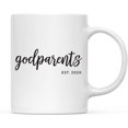 thumbnail image 2 of CTDream Personalized 11oz. Baby Pregnancy Announcement Coffee Mug Gift, Godparents Est. 2022, 1-Pack, Custom Year, Christmas Birthday Gift Ideas, 2 of 7