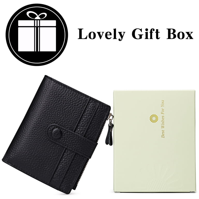 FALAN MULE Small Slim Bifold Leather Women's Wallet photo 5