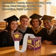 thumbnail image 6 of Class of 2026 Graduation Cash Pull Box – Black Gold Surprise Money Gift Box with 30 Cash Bags, 2026 Graduation Party Decoration Supplies for Grads, Congrats Grad Decor & Fun Cash Pulling Game, 6 of 7