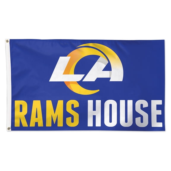 WinCraft Los Angeles Rams 3' x 5' Slogan Deluxe Single-Sided Flag