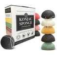 thumbnail image 1 of Set de esponjas Konjac Bare Essentials Living (paquete de 10) con carbón, 1 of 7