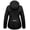 Black, variant on Women's Lightweight Packable Cycling Jacket, Waterproof Windbreaker for Running & Biking Purple XL