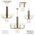 thumbnail image 2 of Minka Lavery - Chelsea - 4 Light Semi-Flush Mount-15.38 Inches Tall and 20, 2 of 4