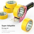 thumbnail image 6 of Rapid-Replace Packing Tape Dispenser Gun with Extra Blade, 2IN(50mm) Lightweight Ergonomic Industrial Handheld Heavy Duty Tape Cutter for Carton, Packaging and Box Sealing, Pink$$Office, 6 of 9