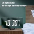 thumbnail image 6 of TOPRenddon Digital Electronic Clock LED Display Electronic Clock Stereo Digital Display Snooze Alarm Clock 12/24H Switching Temperature Display Plug In Version, 6 of 6