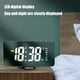 thumbnail image 4 of Pisexur Electrónica para Hombres Reloj Electrónico Digital Pantalla LED Reloj Electrónico Pantalla Digital Estéreo Reloj Despertador con Función de Repetición 12/24H Pantalla de Temperatura Versión E, 4 of 6