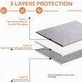 thumbnail image 2 of Waterproof Fireproof Document Bag, 2 Pack 15x11 Inch and 8x5 Inch Fire Proof Bag for Documents, Fire Proof Money Bag, 2 of 8