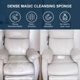 thumbnail image 2 of Extra Large Eraser Sponge, Long Lasting, Multi Surface Power Scrubber For Kitchen Bathroom Floor, Foam Cleaning Pads, Trusted By Professional Cleaners, 2X Density Melamine Foam, 30PCS, 2 of 6