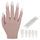 thumbnail image 4 of Mano falsa de silicona flexible, Mano de entrenamiento de uñas de silicona Entrenamiento de uñas de silicona Práctica de mano Entrenamiento de arte de uñas Mano Rendimiento inigualable, 4 of 8