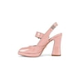 thumbnail image 5 of Sam Edelman Jildie Cedar Pink Mary Jane Platform Slingback Dress Pumps Sandals (CEDAR PINK, 8), 5 of 7