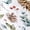 White - Pine Cones, variant on Gift Wrapping Paper Roll 58" x 23", Printed Gift Wrap, Easy Cut & Fold, Durable Paper for Birthday, Holiday, Party and DIY Crafts,1 Roll