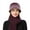 Dark Purple, variant on 2Pcs/Set Women's Girls Winter Warm Cozy Fashion Knitted Hat Beanie Scarf Set