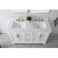 thumbnail image 2 of Vanity Art 54 Inch Double Sink Bathroom Vanity with Ceramic Sink and Engineered Marble Top, Without Mirror, 2 of 5