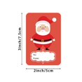thumbnail image 2 of 250 rollos de pegatinas navideñas, pegatinas temáticas navideñas de dibujos animados, lindas calcomanías decorativas de muñeco de nieve de Papá Noel p, 2 of 7