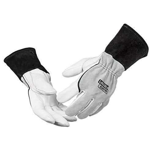 Padded Palm Womens Medium K3231-M Lincoln Electric Womens Full Grain Leather Work Gloves