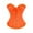 Orange, variant on Overbust Corset Tops for Women Strapless Lace Up Boned Bustier Waist Cincher Shapewear