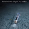 thumbnail image 5 of BlueUsb-c bolsillo llavero linterna impermeable carga rápida advertencia linternas para senderismo Camping fiesta favores, 5 of 5