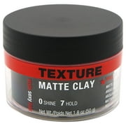 Style Sexy Hair Matte Clay Texturizing Clay by Sexy Hair for Men - 1.8 oz Clay