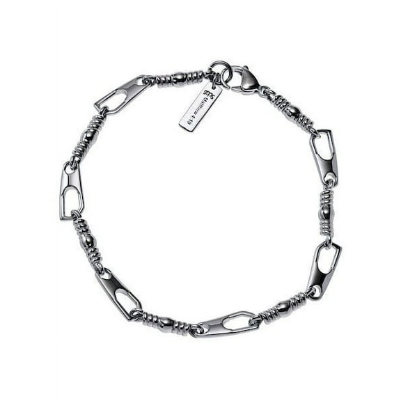 Shields of Strength Men's Stainless Steel Fishers of Men Bracelet Inscribed with Matthew 4:19 Bible Verse - Christian Jewelry Gift by Shields of Strength