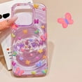 thumbnail image 1 of Cute Black Cat Phone Case For iPhone 11 Case iPhone 16 13 15 12 14 Pro Max Vortex Pattern Cartoon Animals Soft Shockproof Cover, 1 of 10