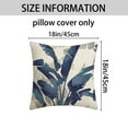 thumbnail image 6 of Unique Bargains Decorative Throw Pillow Covers Set of 2 Leaf Pattern 2, 6 of 6