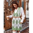 thumbnail image 2 of Zeagoo Oversized Sweater Vest for Women V Neck Sleeveless Sweaters Casual Soft Knit Vest Dress with Pockets, 2 of 6