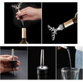 thumbnail image 2 of 2 tapones de vino, sellador de tapón de botella reutilizable y vertedor de cerveza para paquete de colección de vino y champán, 2 of 4