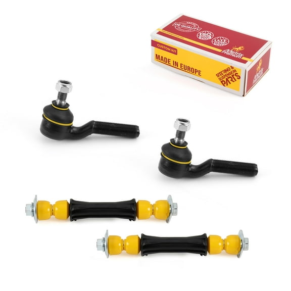 Metrix Premium Chassis Parts - 4 PC Outer Tie Rod End & Front Sway Bar Stabilizer End Link Kit Fits 98-08 Nissan Pickup (Mexico) RWD, 86-94 D21 RWD, 95-97 Pickup RWD, ES3052, K700538