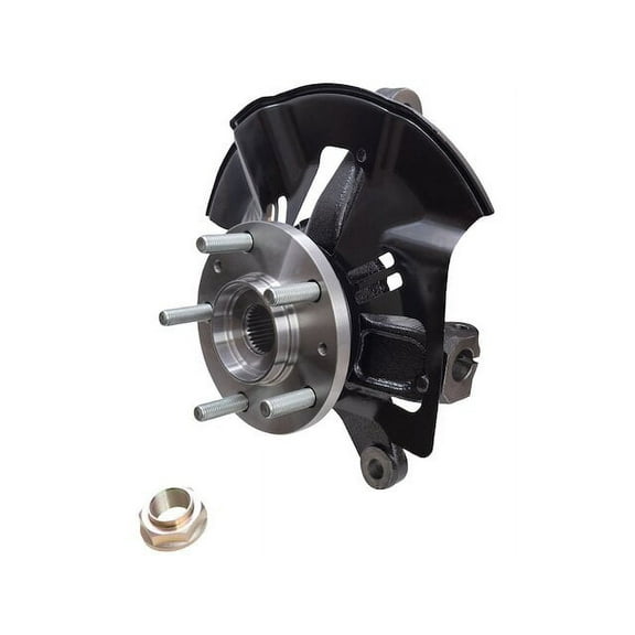 Front Left Steering Knuckle - Compatible with 2007 - 2015 Mazda CX-9 Sport Utility 4-Door 2008 2009 2010 2011 2012 2013 2014