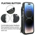thumbnail image 5 of ELEHOLD for iPhone 15 Pro Max Multi-Functional Wallet Case,Premium PU Leather with Card Holders Zipper Storage Magnetic Case MagSafe Charging Compatible iPhone 15 Pro Max Full Protective Case,Black, 5 of 13
