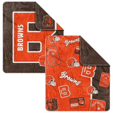 Cleveland Browns 50- x 60- Dream Weave Throw Blanket