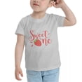 thumbnail image 3 of Sweet One Strawberry 1St Birthday Cute Toddler Tshirts for Boys Girls (Gray, Youth L), 3 of 5