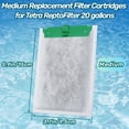 thumbnail image 2 of Aquarium Filter Cartridge Compatible with Tetra Whisper Bio-Bag Power Filters, Replacement Filter Cartridges for Tetra ReptoFilter Cartridges Aquariums (6 Packs, Medium)), 2 of 6
