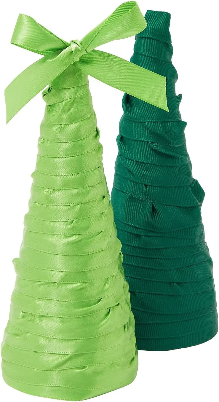 12 Pack Foam Tree Cones for DIY Crafts, Bulk for DIY Christmas