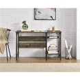 thumbnail image 2 of Ameriwood Home Carter Single Pedestal Desk in Rustic, 2 of 6