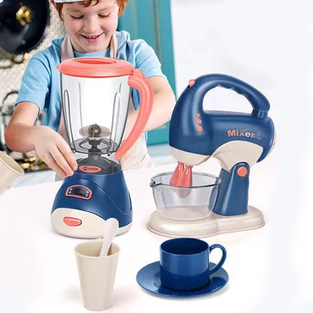 Kitchen Appliances Toy,Kids Kitchen Pretend Play Set with Coffee Maker