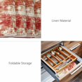 thumbnail image 6 of Placemats Set of 4, Red Ombre Woven Placemat, Linen Place Mats for Kitchen/Dining Tables, Gradient Abstract Art Vintage Washable Table Mats for Party, 6 of 8