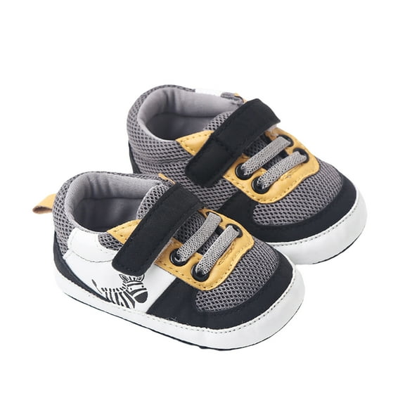 nvzhuang Toddler Sneakers Baby Flats Breathable Mesh Infant Walking Shoes for Newborn Girl Boys