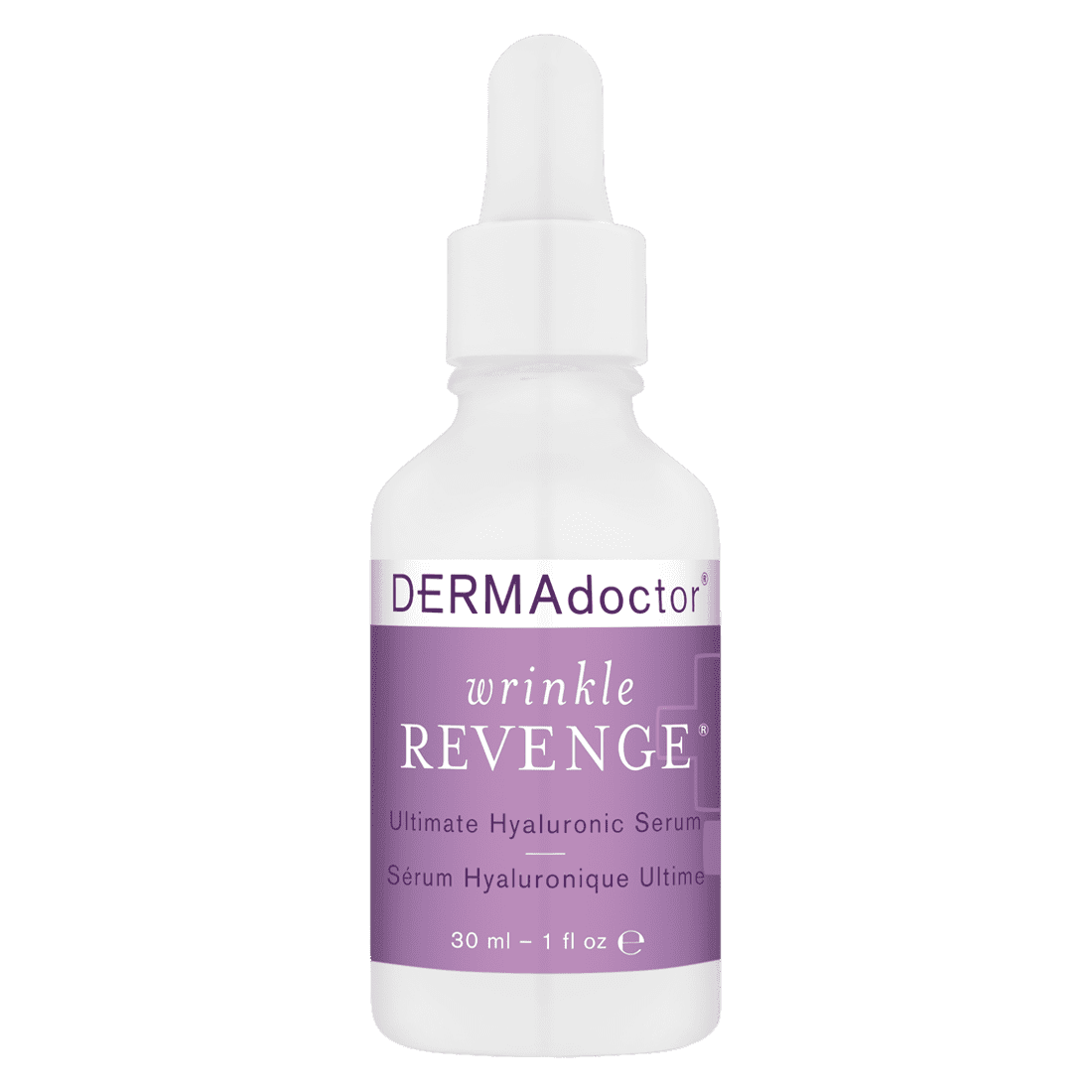 DERMAdoctor Wrinkle Revenge Hyaluronic Acid Hydrating Serum, Anti-Aging, 1 fl oz