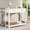White-2 Drawer, variant on Asofer 39" Console Table with 2 Drawers, Modern Sofa Table, Narrow Wood Entryway Table for Living Room, Foyer, Black