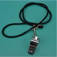 Intbuying Metal Referee Whistle Silver Coach Whistle