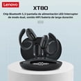 thumbnail image 3 of Auriculares Bluetooth para juegos Lenovo XT80 con micrófono, 3 of 9